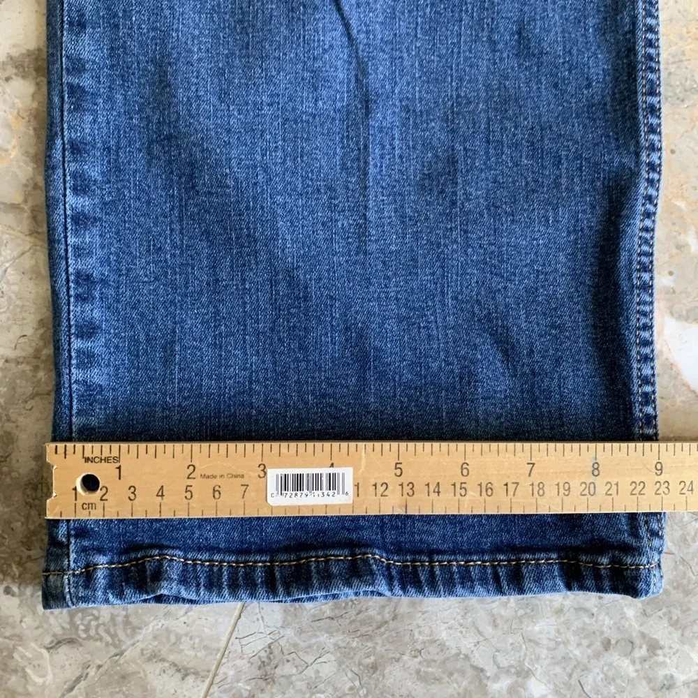 Levis 559 Mens Jeans Blue Size 46x30 Straight Stretch Denim Cotton Blend